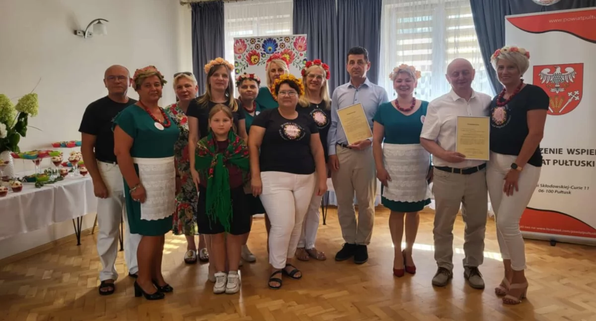 WIADOMOŚCI ZE STAROSTWA POWIATOWEGO, Powiat Pułtuski wspiera lokalne inicjatywy konkurs kulinarny „Winnica talerzu Kulinarna Pasja Tradycji Zdrowiu” - zdjęcie, fotografia