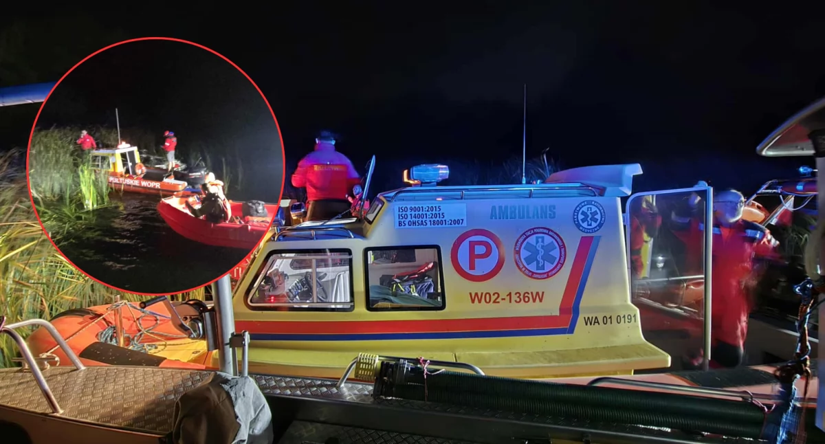 Policja, Dramatyczne zgłoszenie postawiło służby Finał poszukiwań Narwi zaskakujący - zdjęcie, fotografia
