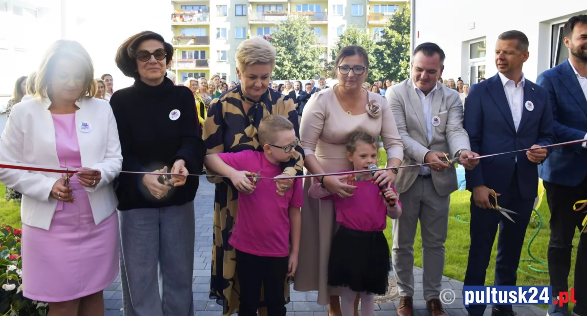 Edukacja, pięknie! otwarcie remoncie rozbudowie Przedszkola Miejskiego Pułtusku - zdjęcie, fotografia