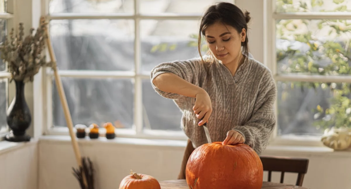 Artykuł zewnętrzny, Halloween wprowadzić klimat wnętrz - zdjęcie, fotografia