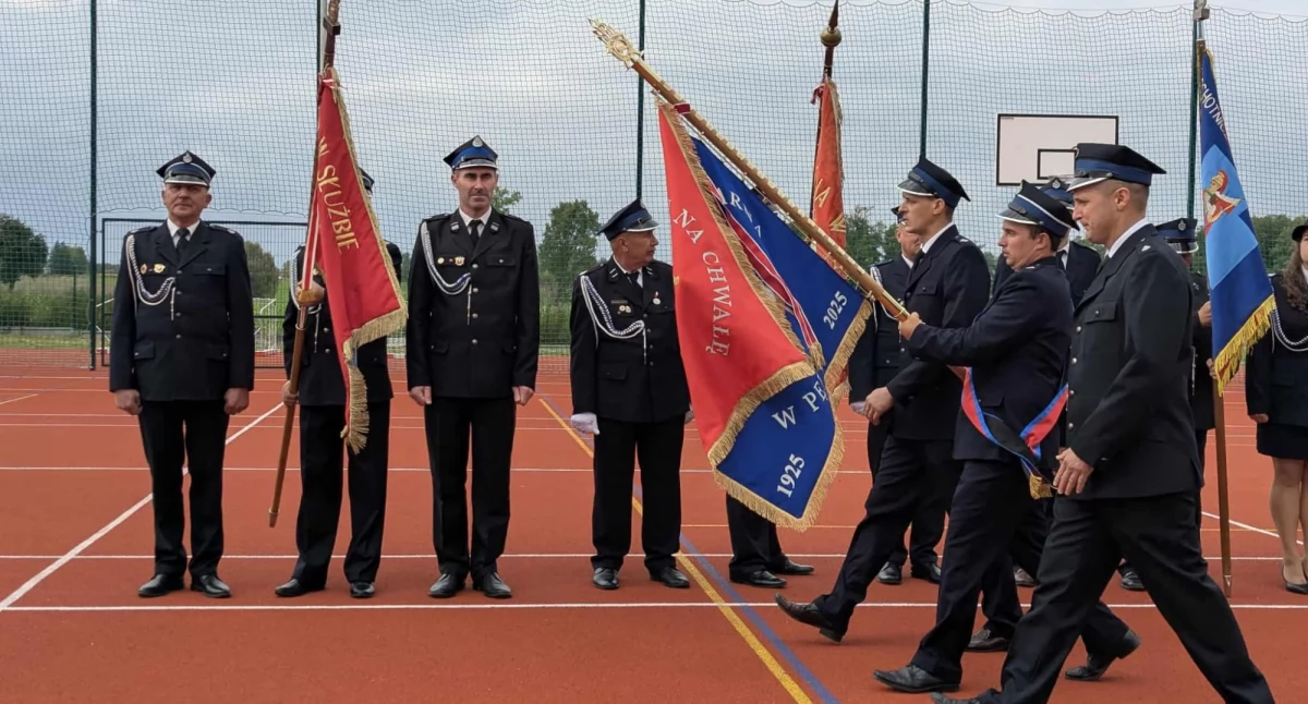 Straż Pożarna, Jedyna stulatka gminie piękny jubileusz Pękowo - zdjęcie, fotografia
