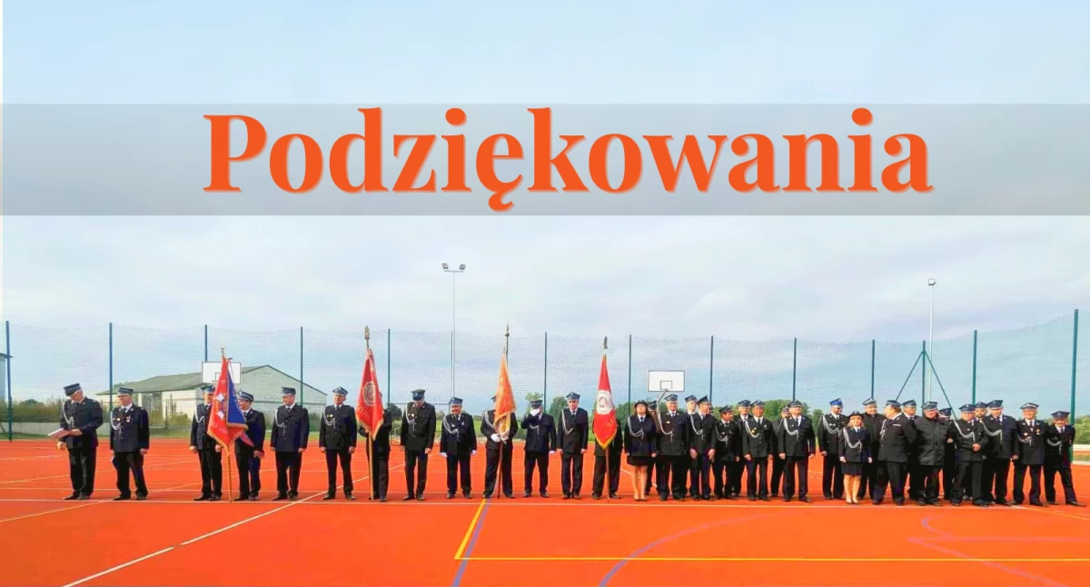 Straż Pożarna, Jubileusz lecia Pękowo podziękowania sponsorów - zdjęcie, fotografia