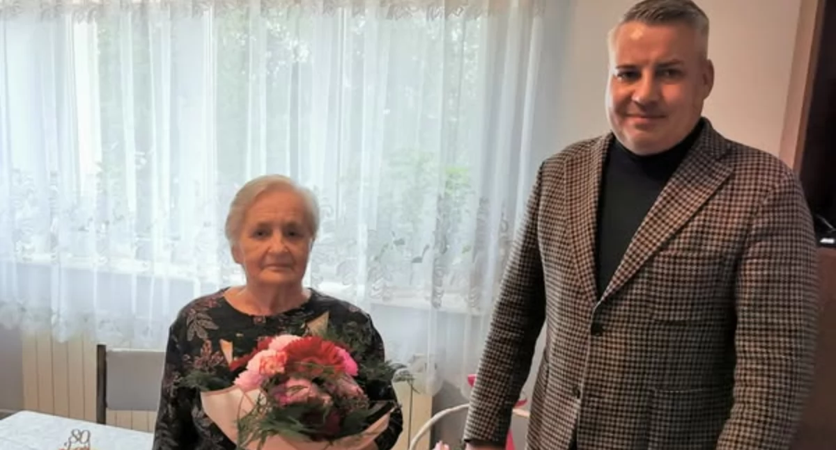 Ludzie, Wójt Gminy Obryte kontynuuje piękną tradycję - zdjęcie, fotografia