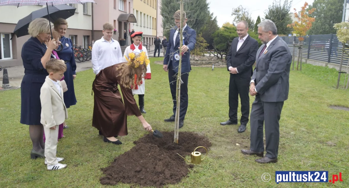 Edukacja, Dębowe pułtuskiej „Trójki” - zdjęcie, fotografia