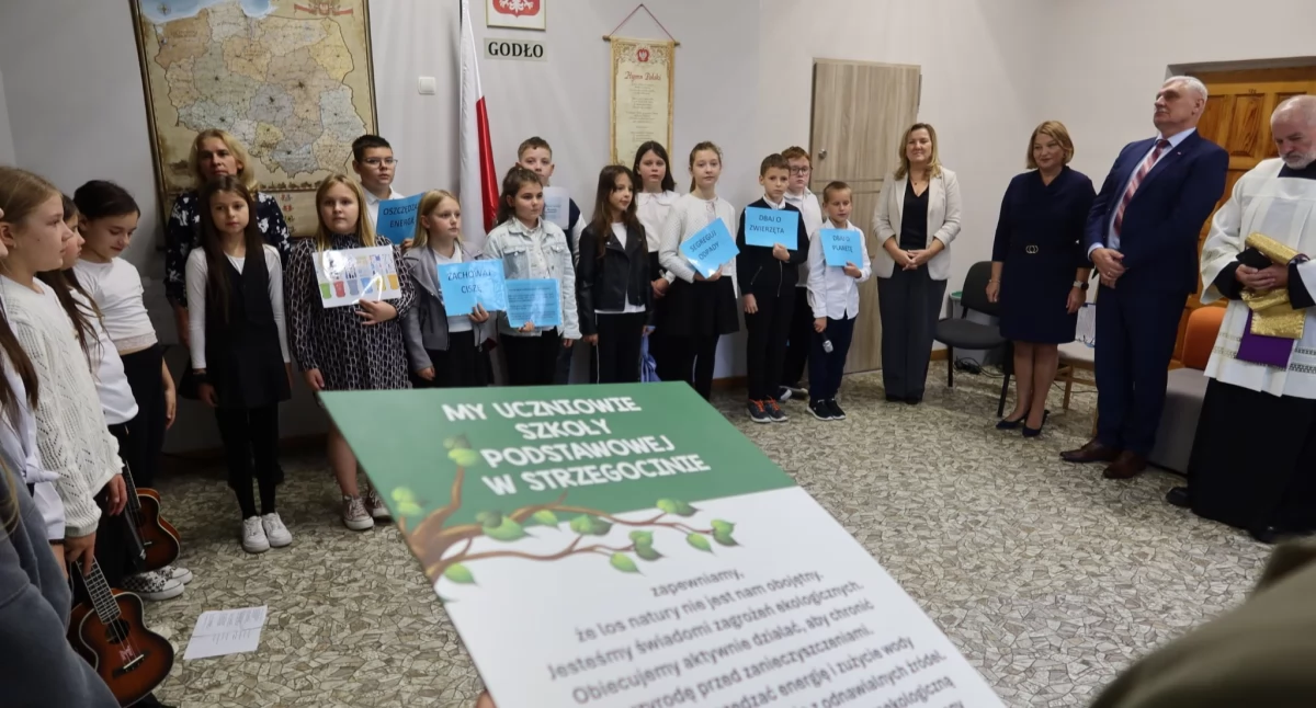 Zielone Światło dla Wiedzy: Nowa Ekologiczna Sala Otwarta w Strzegocinie!