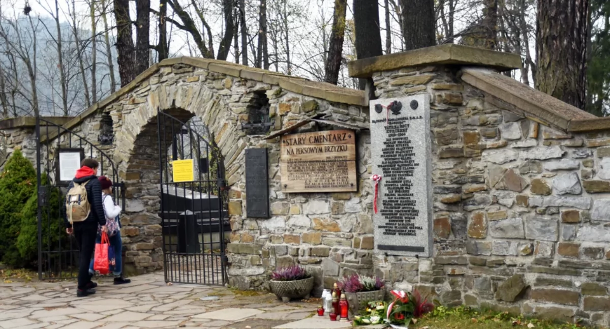 Społeczeństwo, Wprowadzili opłatę wejście cmentarz Zakopanem Z opinią górale pazerni zgadzam  - zdjęcie, fotografia