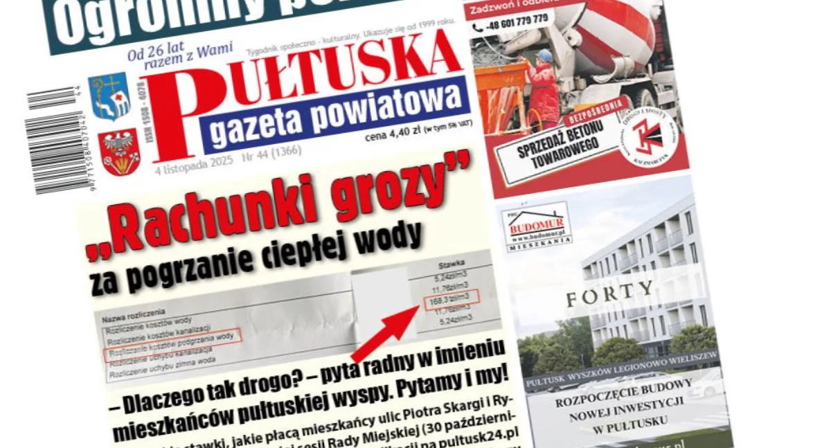 W 44 numerze Pułtuskiej Gazety Powiatowej