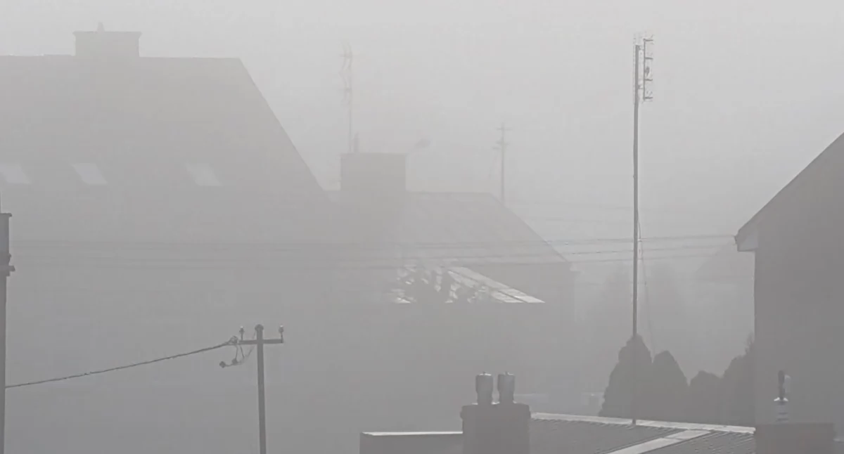 Mgły utrudnią jazdę