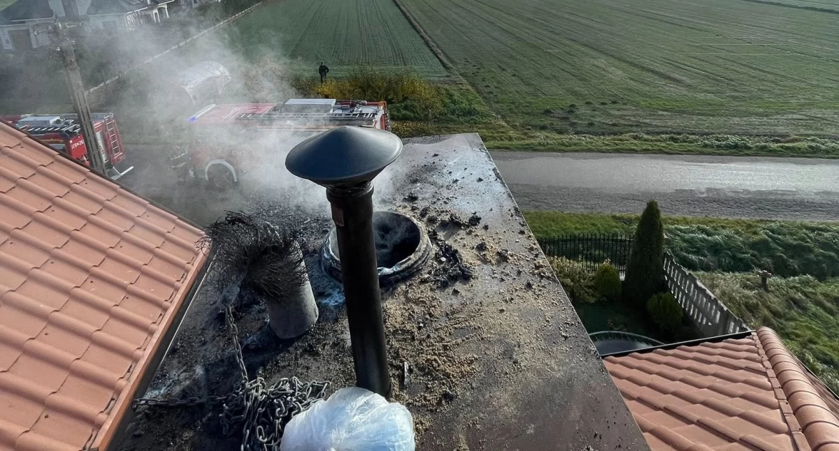 Pożar kontenera mieszkalnego, sadzy w kominie, sarna uwięziona w studzience, fałszywy alarm i inne zdarzenia z tygodnia pracy strażaków