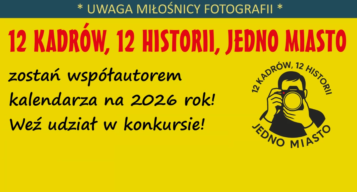 12 kadrów, 12 historii, jedno miasto – konkurs fotograficzny