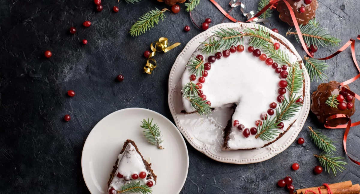 Artykuł zewnętrzny, czasu pieczenie Sięgnij świąteczne ciasta oferty Zieliński - zdjęcie, fotografia