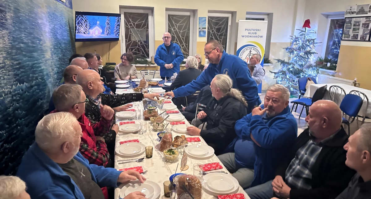 Społeczeństwo, Wodniacka Wigilia - zdjęcie, fotografia