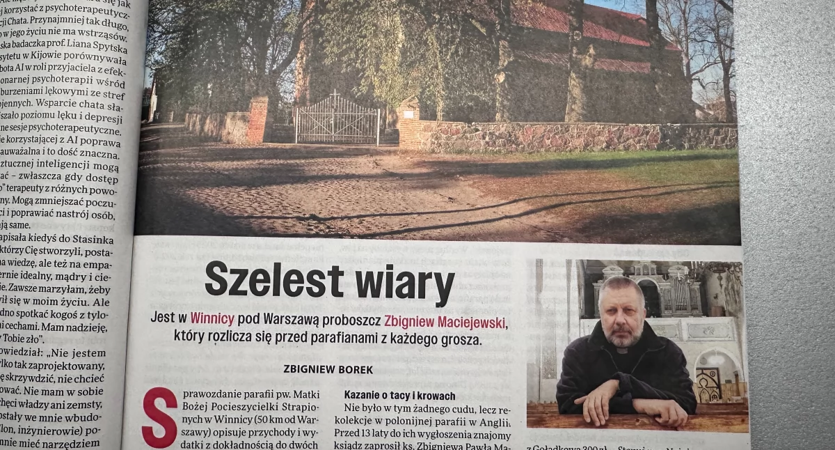 Społeczeństwo, proboszczu Winnicy przeciera szlaki transparentności polskim Kościele - zdjęcie, fotografia