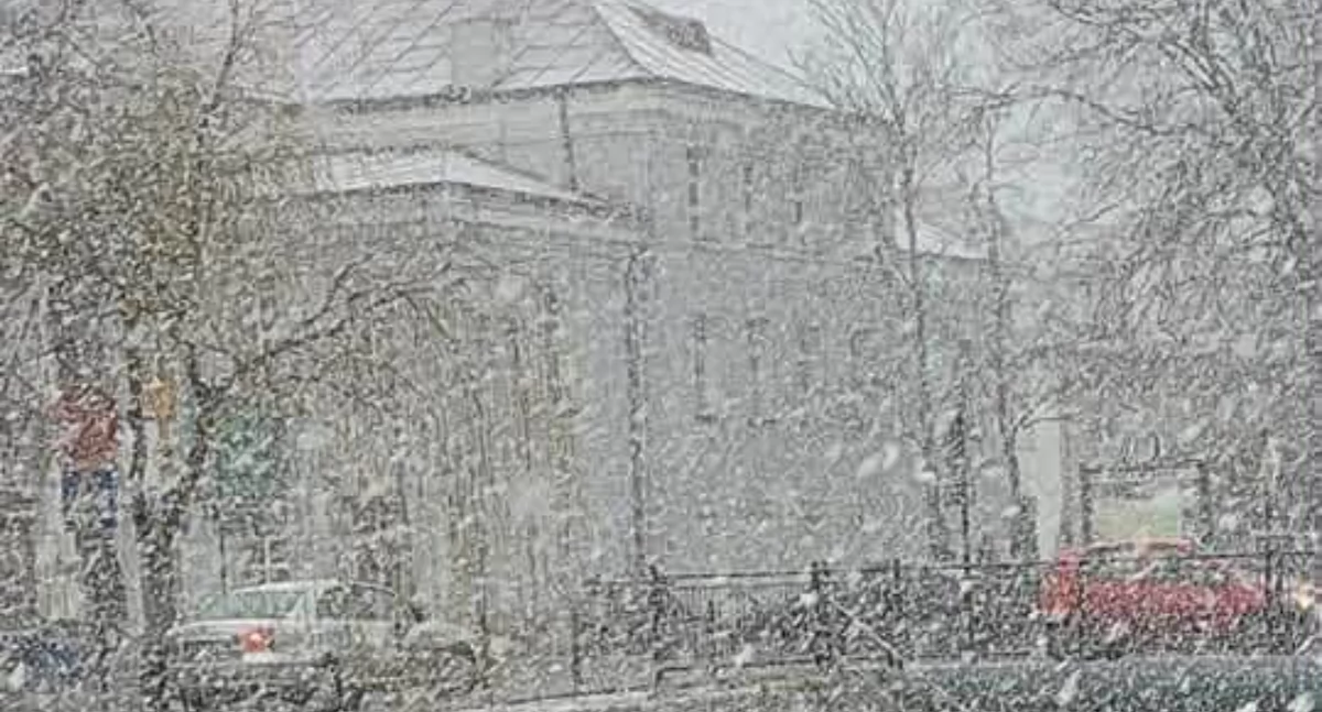 Pogoda, sypie! ALERT POGODOWY! - zdjęcie, fotografia