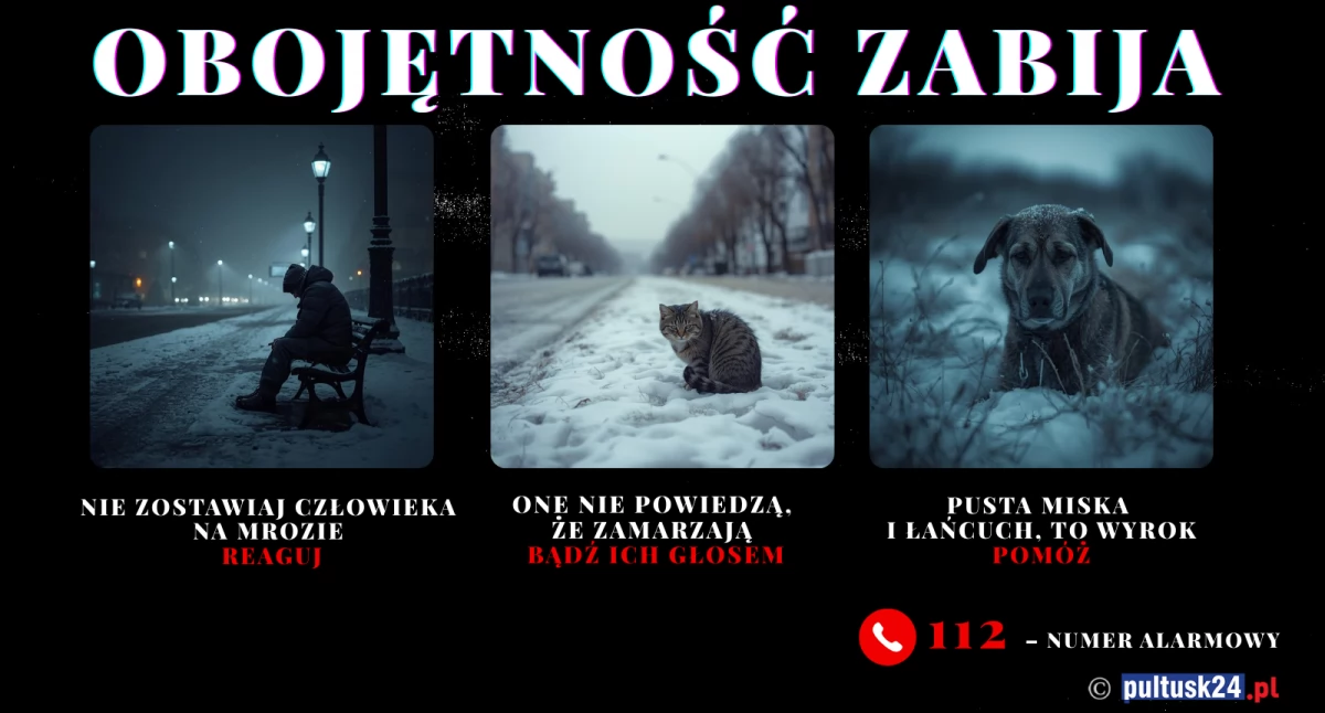 Społeczeństwo, MRÓZ zabija REAGUJ bądź obojętny! - zdjęcie, fotografia