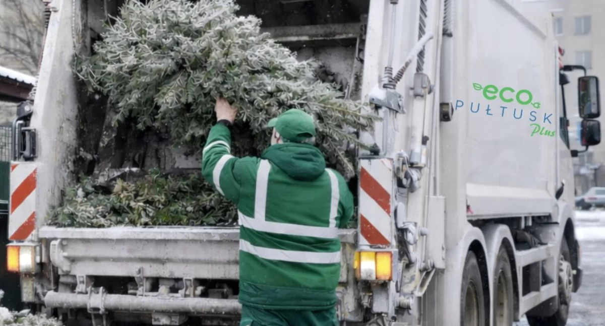 Miasto, wiesz zrobić choinką świętach Zabierze Pułtusk - zdjęcie, fotografia