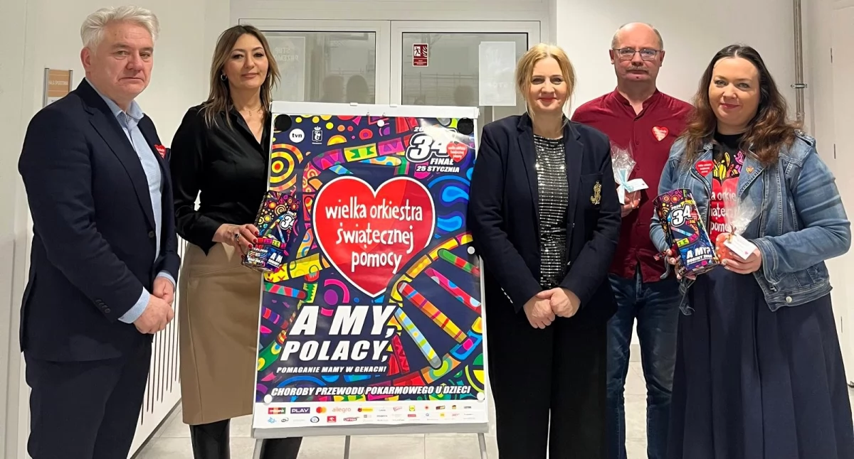 WIELKA ORKIESTRA ŚWIĄTECZNEJ POMOCY, Basket otworzył serca Zatorach - zdjęcie, fotografia