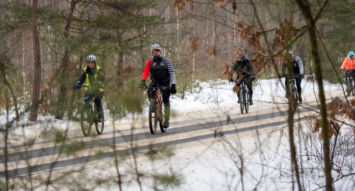 WIELKA ORKIESTRA ŚWIĄTECZNEJ POMOCY, Rowerem WOŚP „Wośpowy Rowerowy” - zdjęcie, fotografia