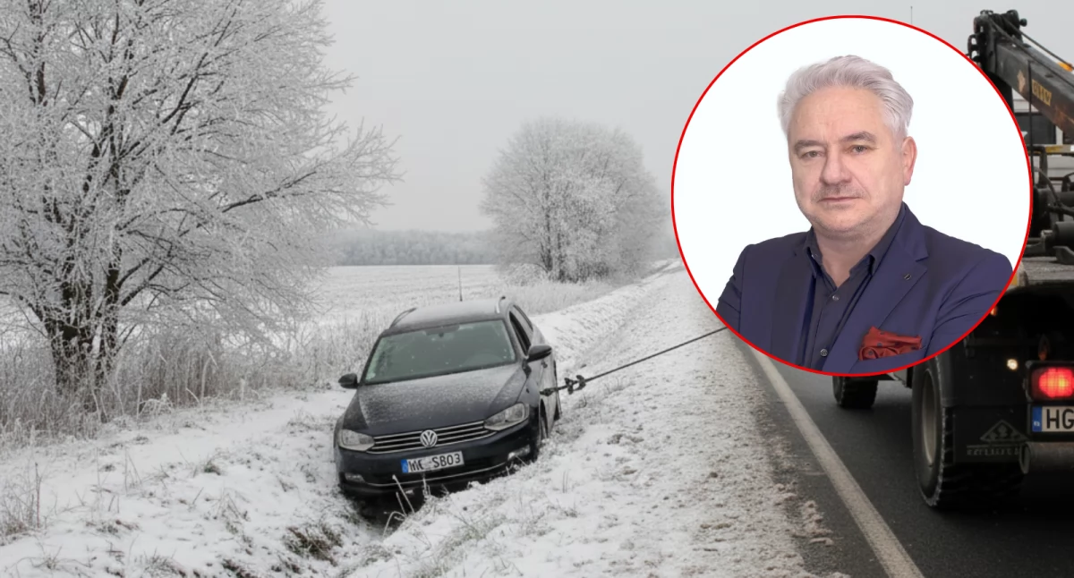 Fot. z miejsca zdarzenia poglądowe, wygenerowane przez AI