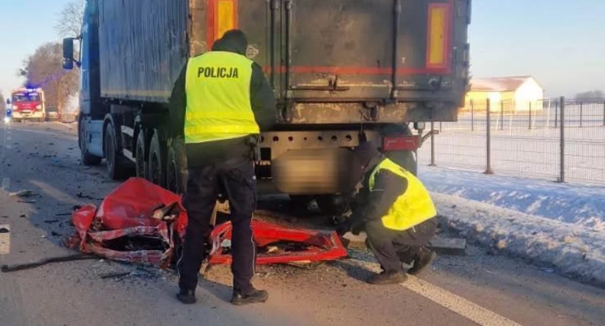 Fot. Mazowiecka Policja / OSP Stary Szelków