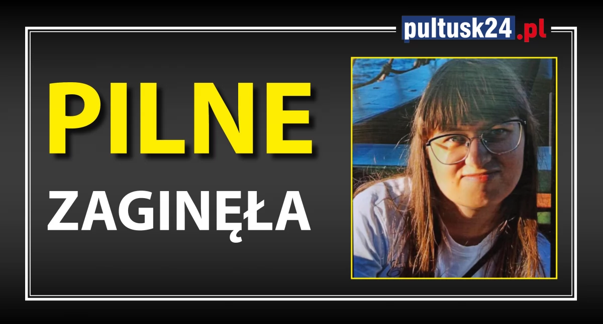 Komunikaty policji, Policja prowadzi poszukiwania zaginionej Emilii Szlaskiej - zdjęcie, fotografia