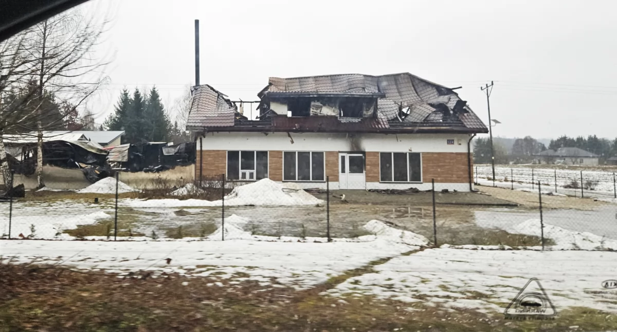 Pożary, Więcej szczegółów temat pożaru Dzierżeninie - zdjęcie, fotografia
