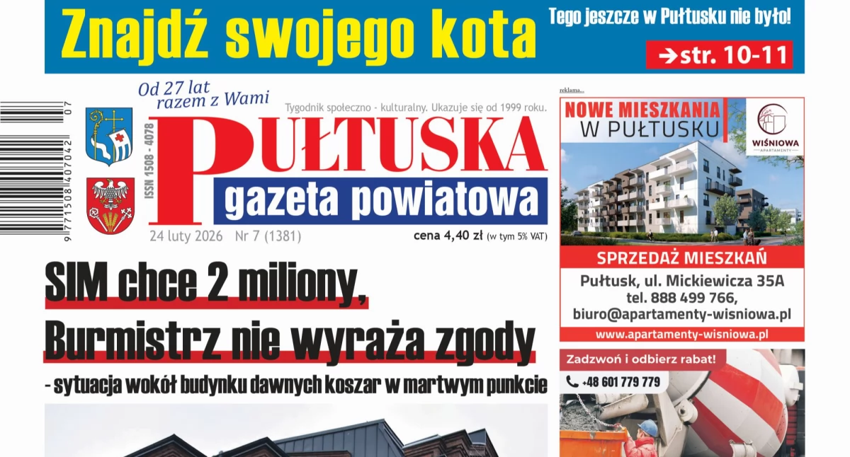 W aktualnym numerze PGP, numerze Pułtuskiej Gazety Powiatowej - zdjęcie, fotografia