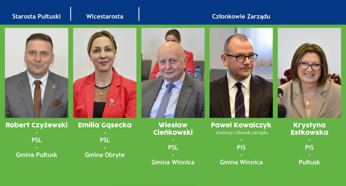 W polityce, Zmiany Zarządzie Powiatu Pułtusku - zdjęcie, fotografia