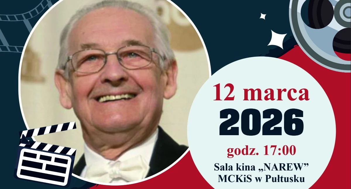 Kultura, Pułtusk świętuje stulecie mistrza Wieczór kinem Andrzeja Wajdy - zdjęcie, fotografia