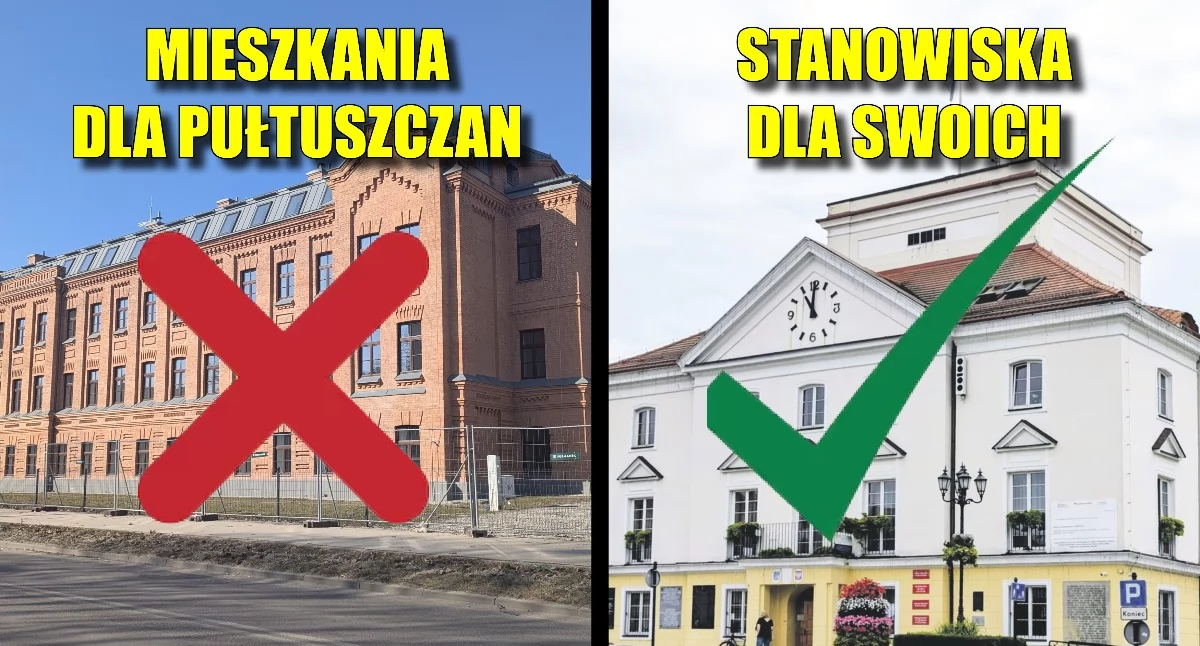 W polityce, Pułtuska (nie)bajka mieszkaniach jeszcze jednym krześle - zdjęcie, fotografia