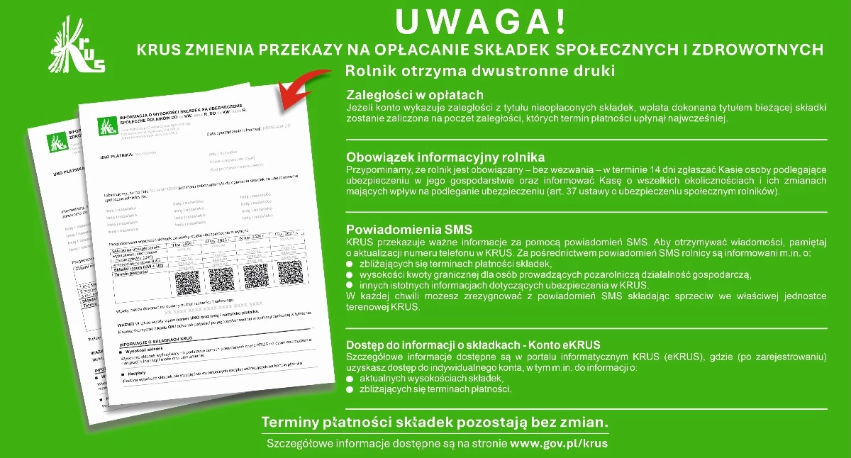 Pieniądze, Zmiany ubezpieczeniu rolników wprowadza zbiorczą informację roczną cyfryzację rozliczeń - zdjęcie, fotografia