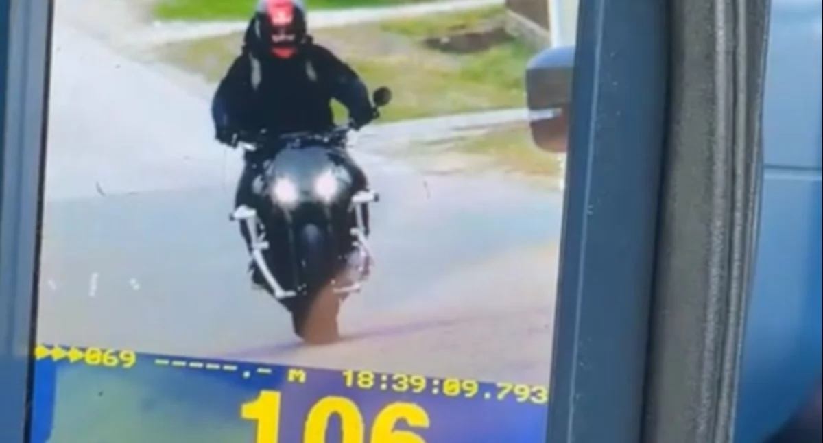 Policja, Fatalny start sezonu latka Stracił prawo jazdy dowód rejestracyjny jeden dzień - zdjęcie, fotografia