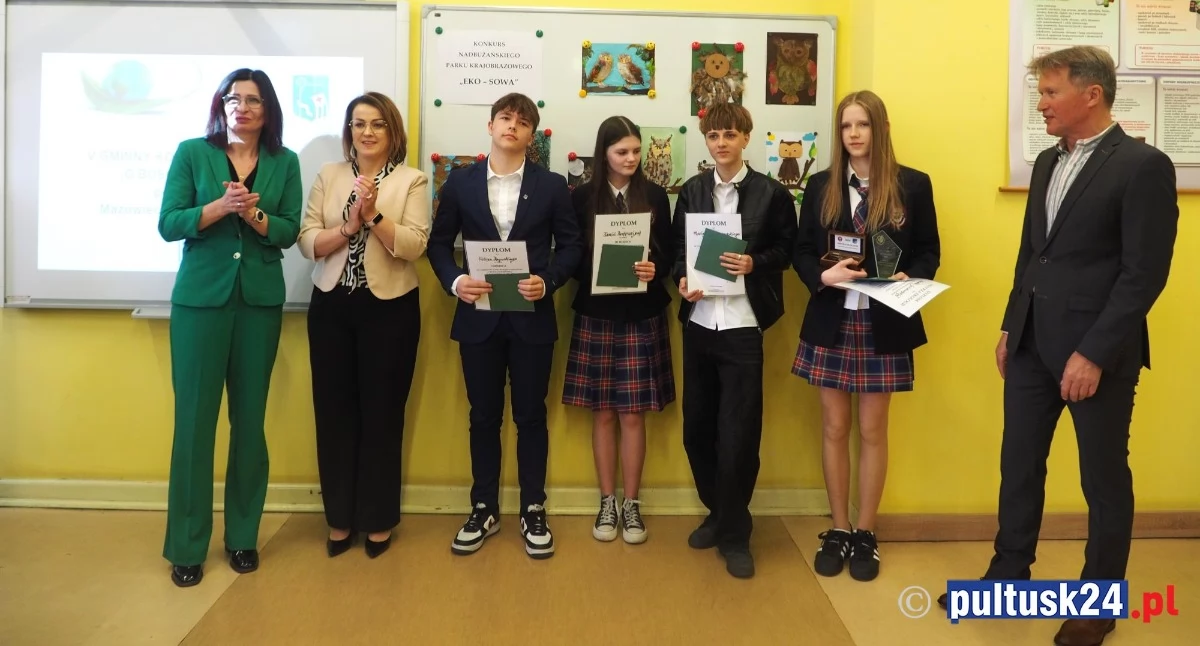 Edukacja, Konkurs Busolę Burmistrza rozstrzygnięty został Mistrzem Ekologii - zdjęcie, fotografia