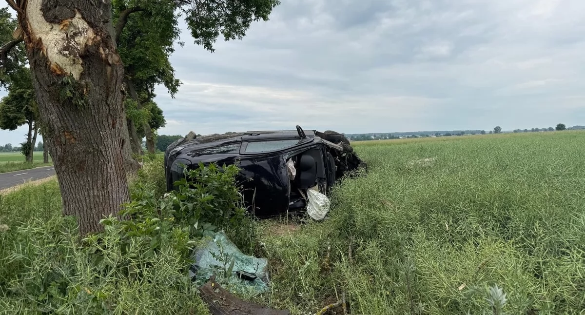 Wypadek w powiecie sokołowskim