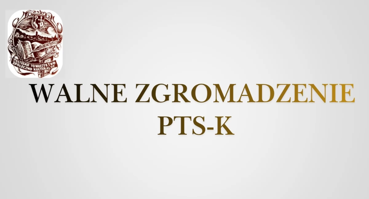 Komunikat, Walne Zgromadzenie zaproszenie - zdjęcie, fotografia