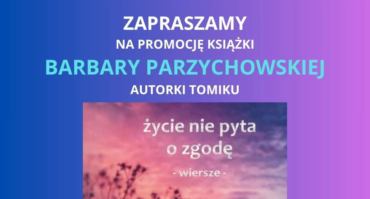 Literatura, środę wieczór pełen poezji muzyki spotkanie Barbarą Parzychowską pułtuskiej bibliotece - zdjęcie, fotografia