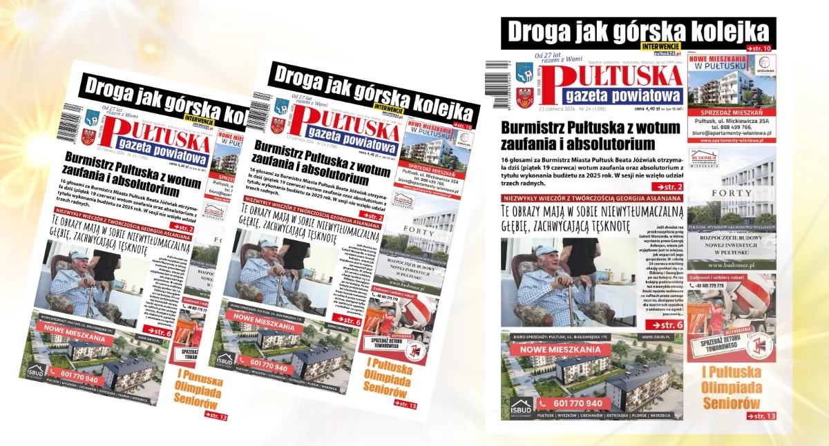 W 34 numerze Pułtuskiej Gazety Powiatowej