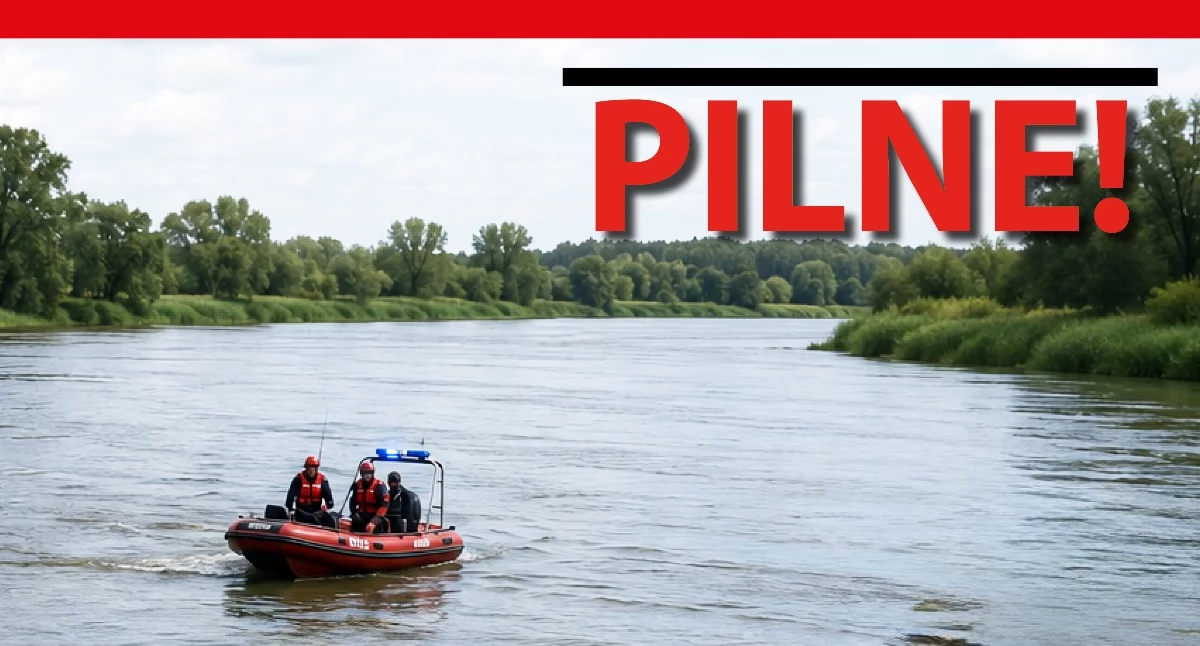 Tragedia nad Narwią w gminie Obryte. Nie żyje mężczyzna wyciągnięty z rzeki w Kalinowie