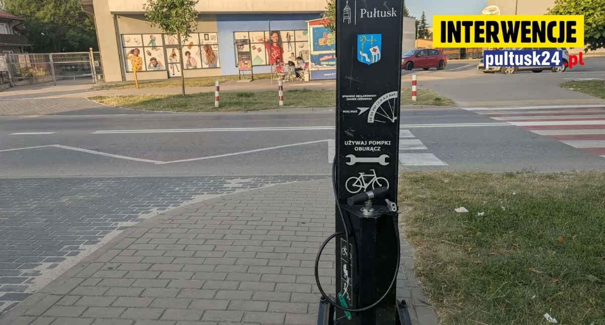 Stacje naprawy rowerów do naprawy – interwencja Czytelnika
