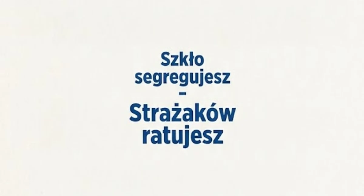 Przypominamy o akcji: „Szkło segregujesz – OSP ratujesz”!