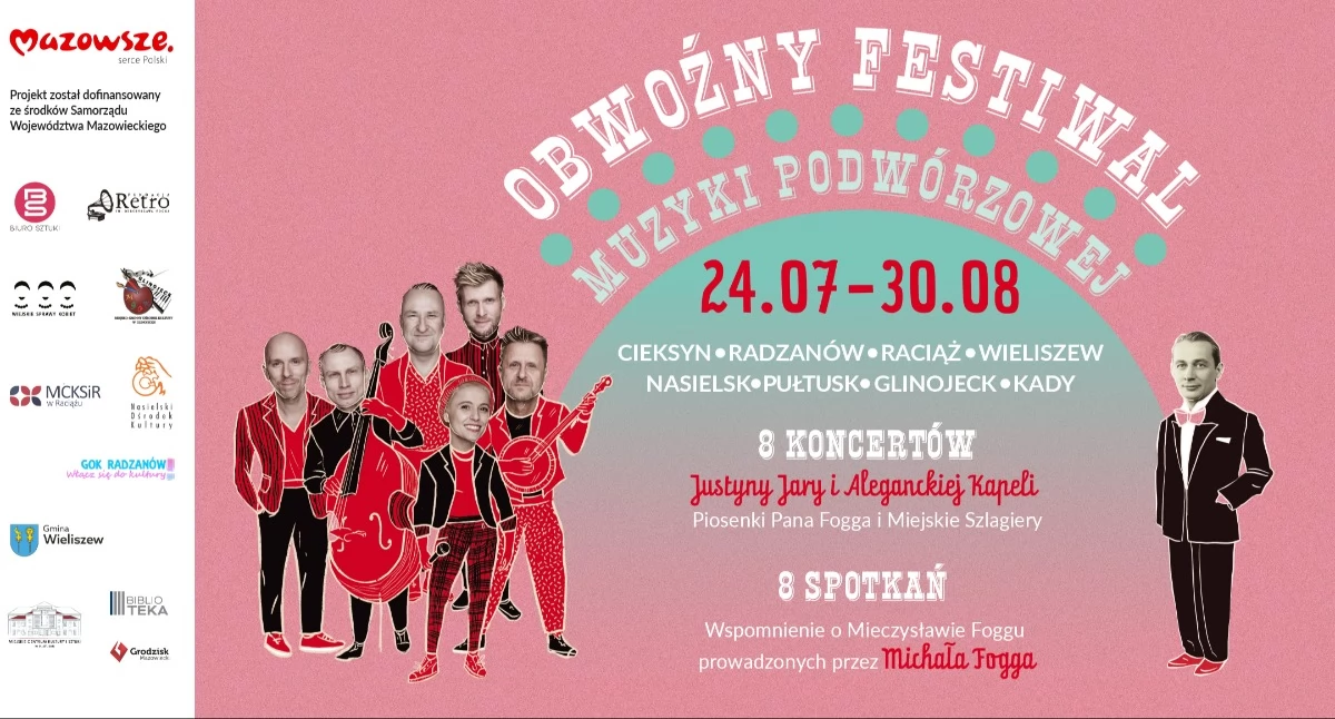 Kultura, Sierpień Mieczysławem Foggiem Pułtusku! - zdjęcie, fotografia