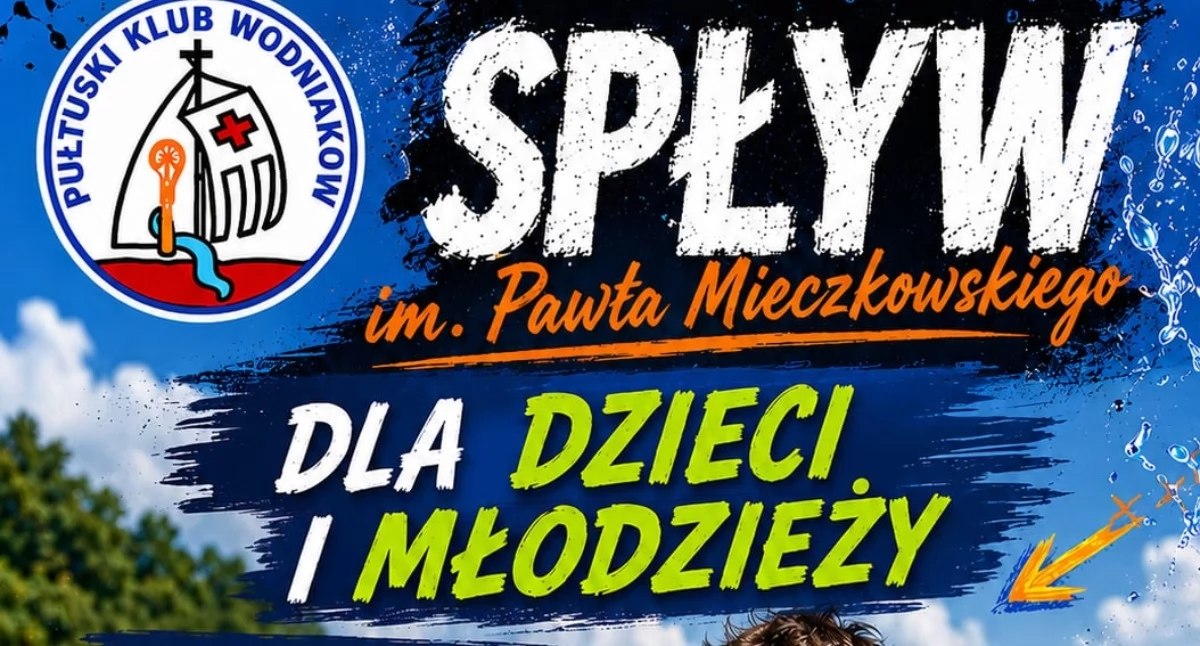 Aktywne wakacje na wodzie: Spływ kajakowy dla dzieci i młodzieży im. Pawła Mieczkowskiego
