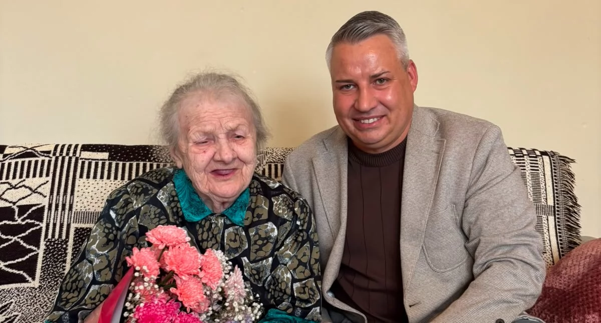 Wyjątkowy jubileusz w gminie Obryte. Pani Leokadia Marianna skończyła 90 lat!