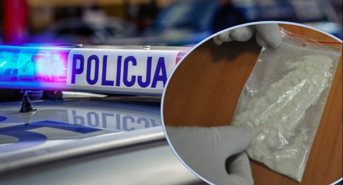 Nerwowe zachowanie zdradziło 45-letniego mieszkańca Pułtuska. Wyrzucił narkotyki na widok patrolu policji