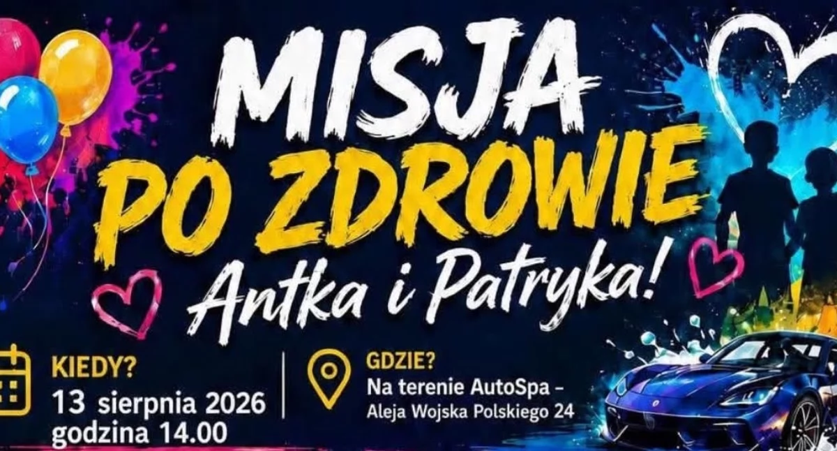 Wielkie party dla Antka i Patryka! Piękna społeczna akcja pomocy! Dołącz do nas!