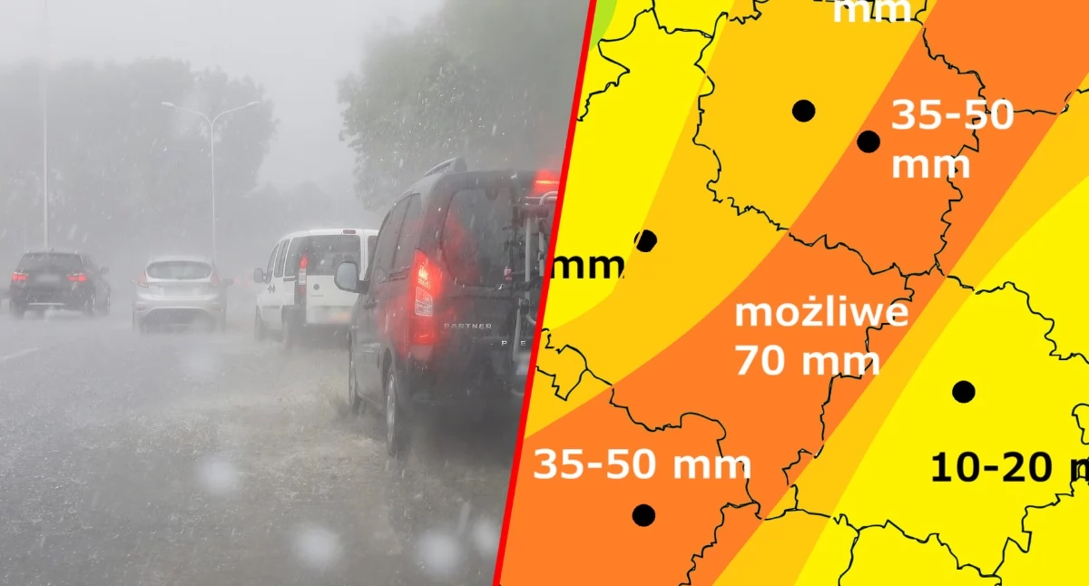 Pogoda, Pogodowy armagedon nad Polską Synoptycy ostrzegają nadciągają rekordowe ulewy burze  - zdjęcie, fotografia