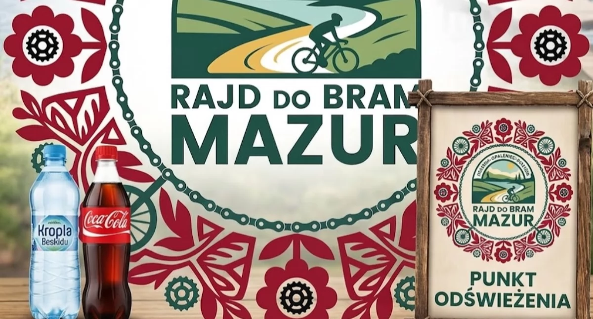 Światowa marka wspiera kolarzy! Coca-Cola oficjalnym partnerem Rajdu do Bram Mazur!