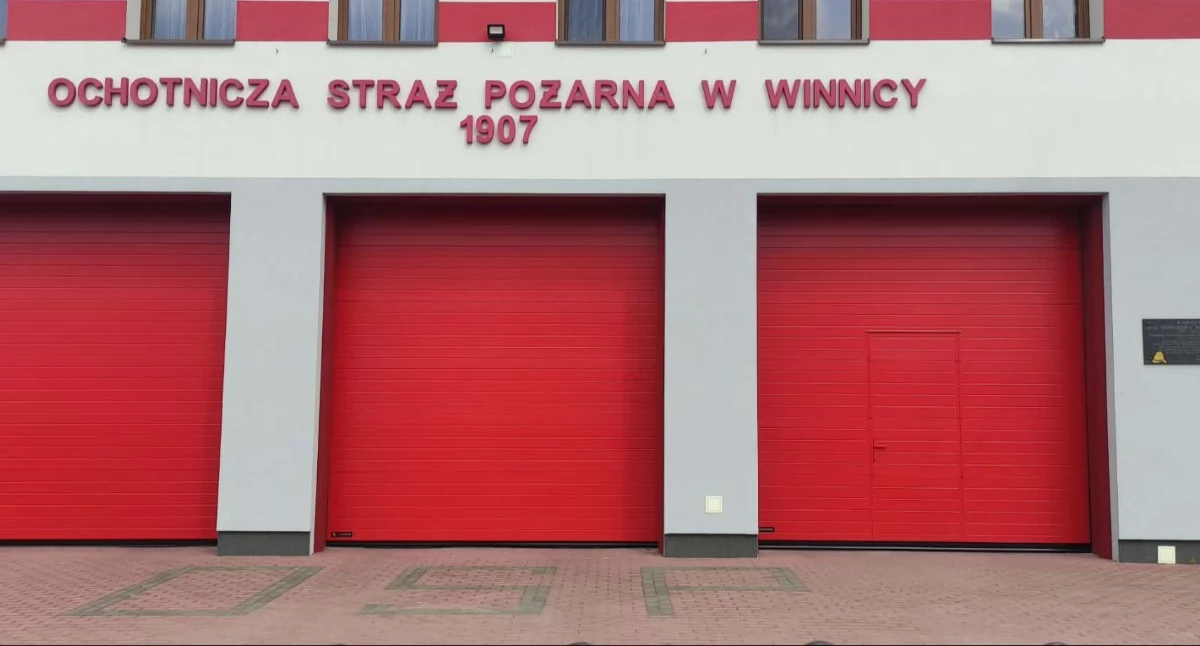 Straż Pożarna, Zakończono realizację zadania zakresie modernizacji energetycznej budynku Winnicy - zdjęcie, fotografia