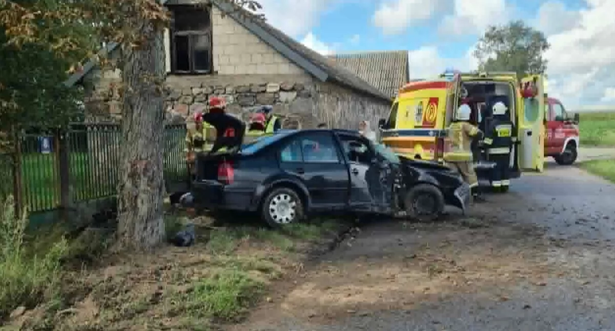 Czarna seria na drogach powiatu pułtuskiego. Szarża osobówką i pijany rowerzysta z zakazem