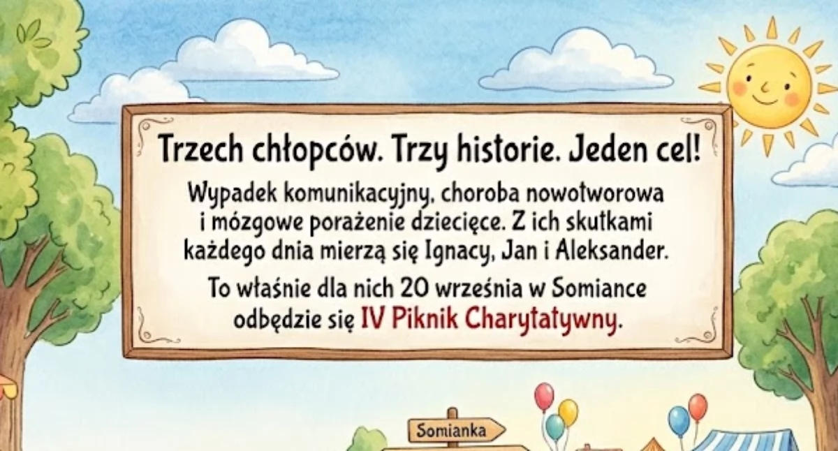 Trzech chłopców. Trzy historie. Jeden cel!